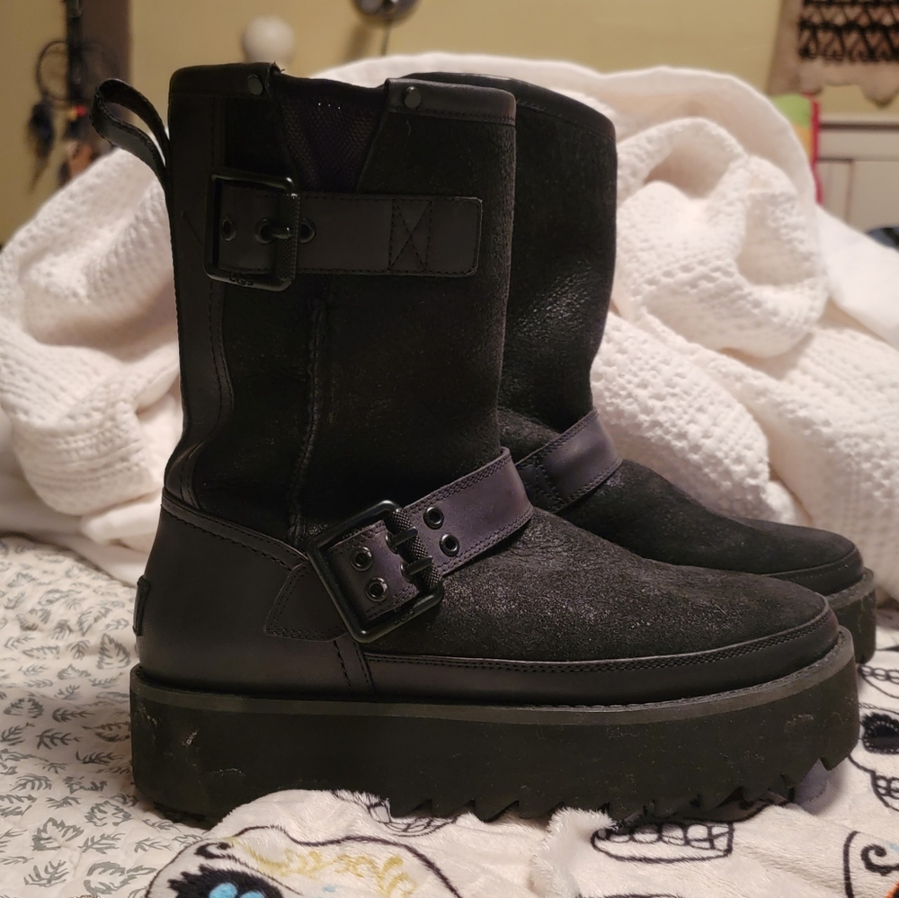 UGG Boots Platform Goth Looking Boots
